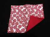 Peppermint Candy Print Reusable cloth napkins, set of 4